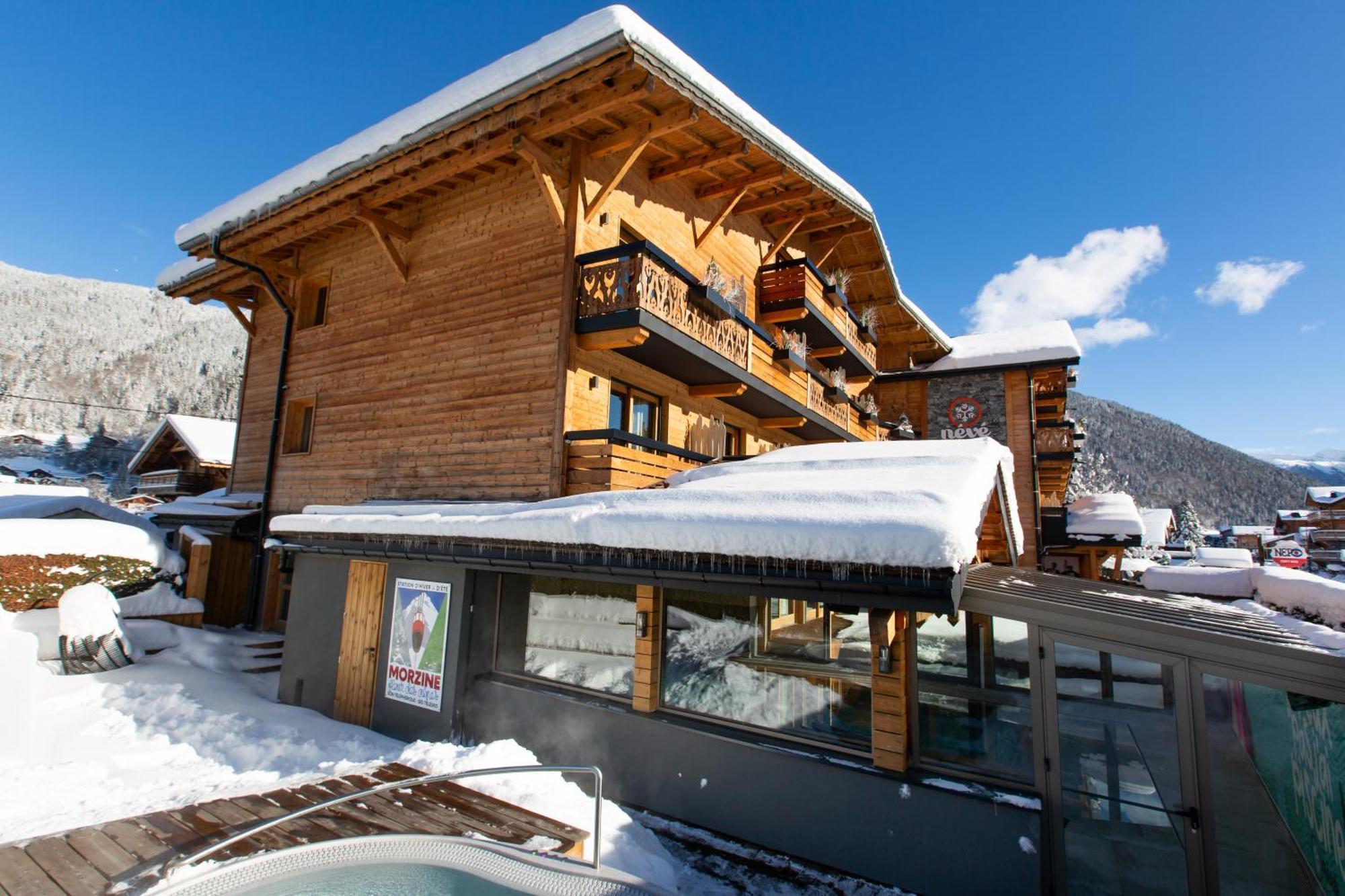 Hôtel Névé Morzine Exterior foto